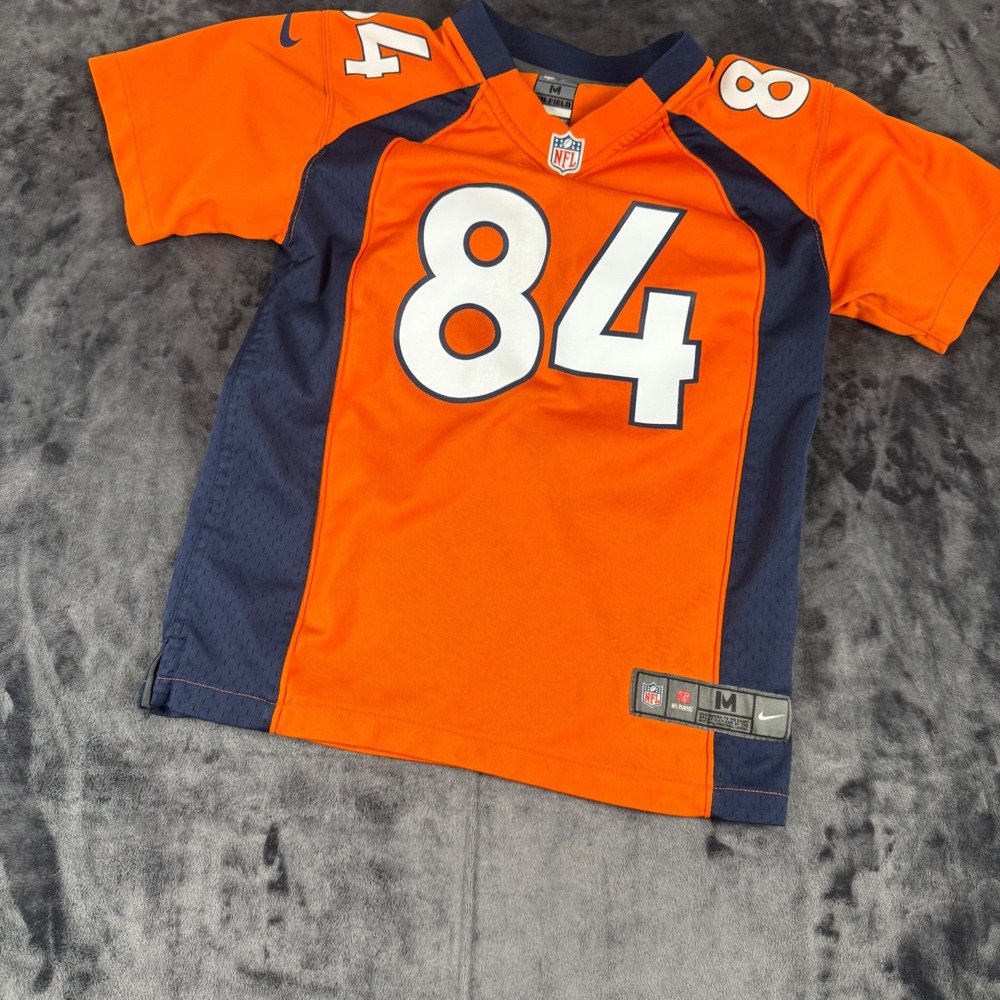 Nike Football Jersey Youth M Orange Denver Broncos Tamme 84 NFL